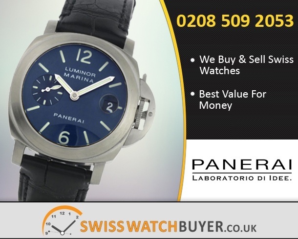 Sell Your Officine Panerai Luminor Marina Watches