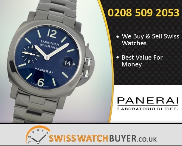 Sell Your Officine Panerai Luminor Marina Watches