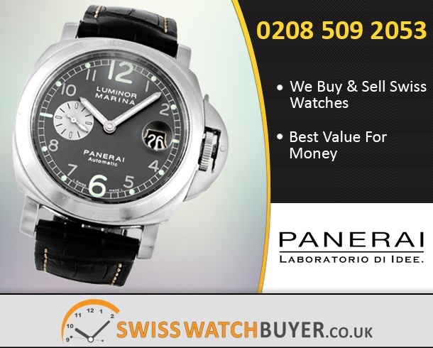 Sell Your Officine Panerai Luminor Marina Watches