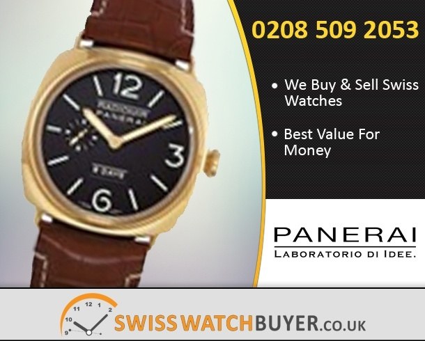 Sell Your Officine Panerai Radiomir Manual Watches