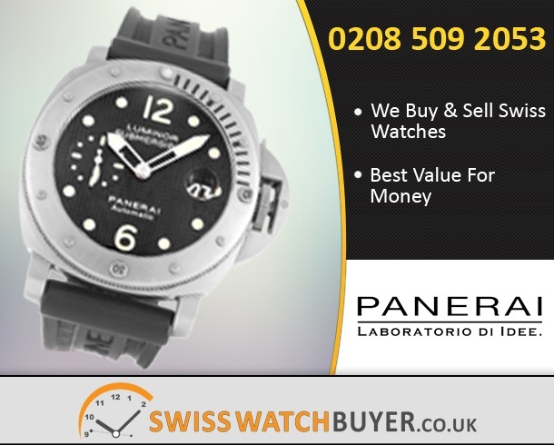 Sell Your Officine Panerai Luminor Submersible Watches