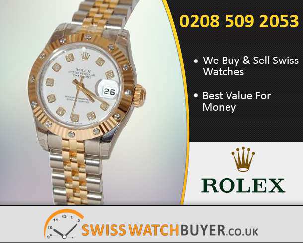 Sell Your Rolex Lady Datejust Watches