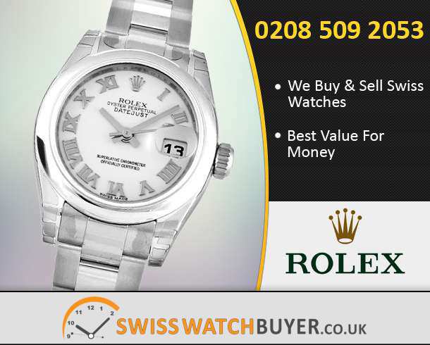 Sell Your Rolex Lady Datejust Watches