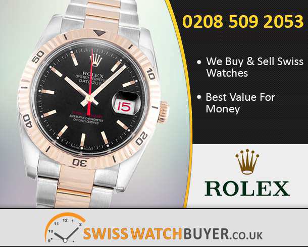 Sell Your Rolex Turn-O-Graph Watches