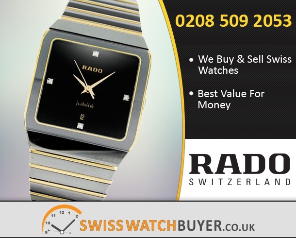 Sell Your Rado Jubilee Watches