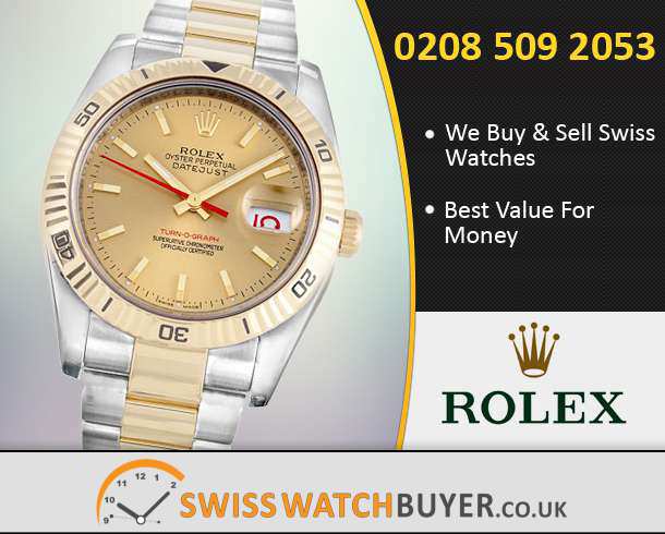 Sell Your Rolex Turn-O-Graph Watches