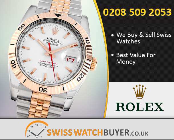 Sell Your Rolex Turn-O-Graph Watches