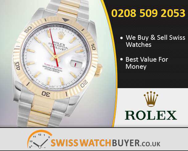 Sell Your Rolex Turn-O-Graph Watches