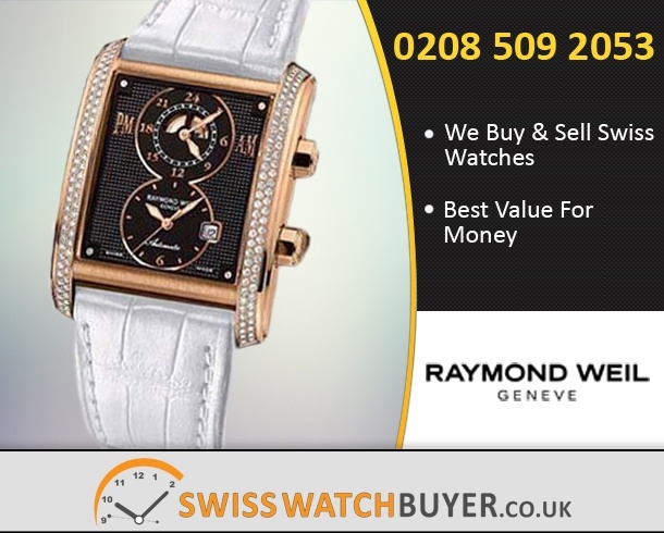Sell Your Raymond Weil Gold Collection Watches
