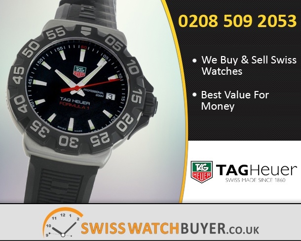 Sell Your Tag Heuer Formula 1 Watches