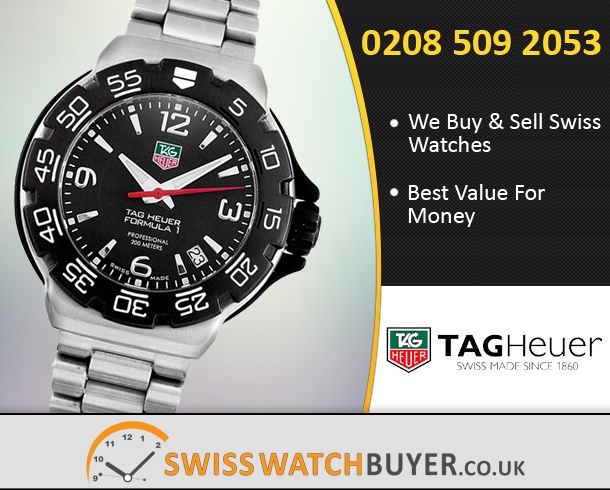 Sell Your Tag Heuer Formula 1 Watches