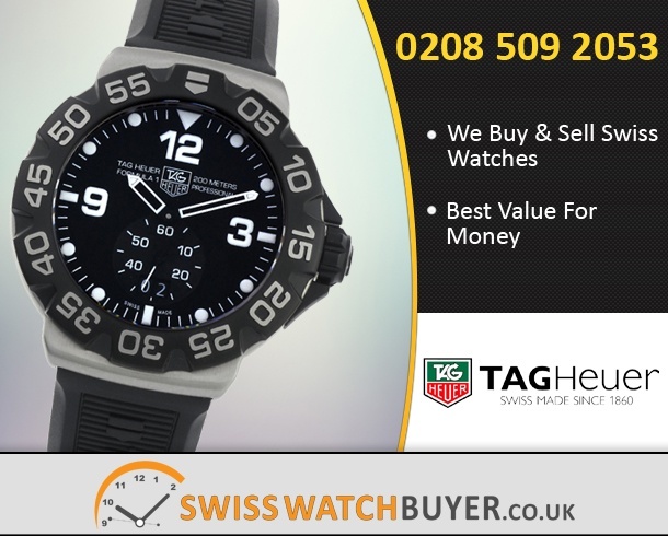 Sell Your Tag Heuer Formula 1 Watches