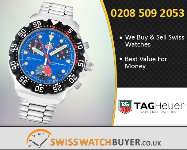 Sell Your Tag Heuer Formula 1 Watches