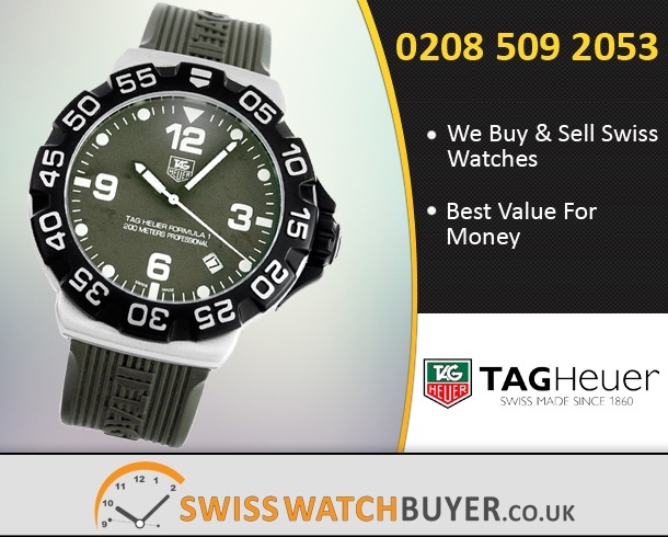 Sell Your Tag Heuer Formula 1 Watches