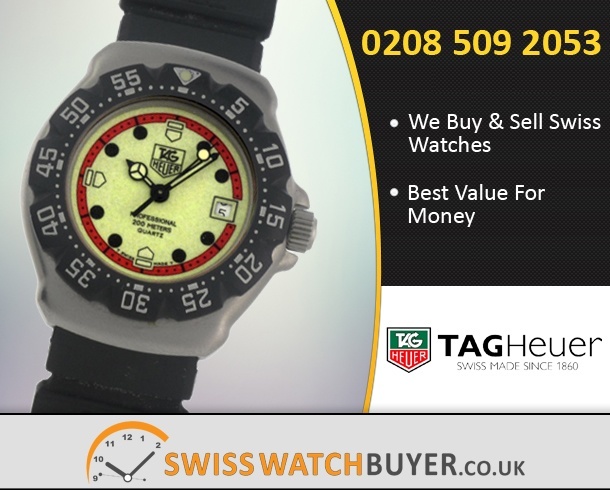 Sell Your Tag Heuer Formula 1 Watches