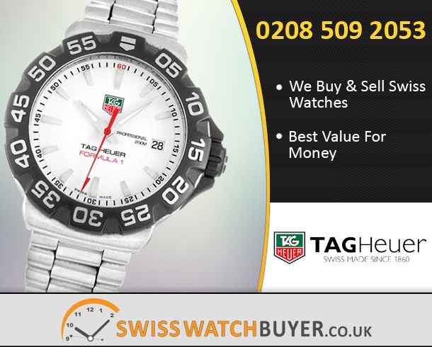 Sell Your Tag Heuer Formula 1 Watches