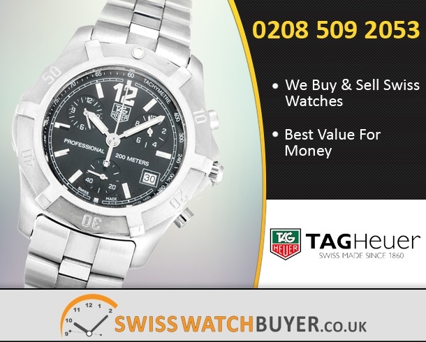 Sell Your Tag Heuer 2000 Exclusive Watches