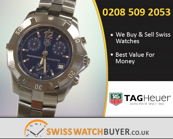 Sell Your Tag Heuer 2000 Exclusive Watches