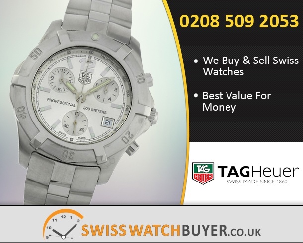 Sell Your Tag Heuer 2000 Exclusive Watches