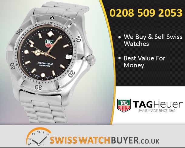 Sell Your Tag Heuer 2000 Series Watches