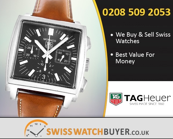 Sell Your Tag Heuer Monaco Watches