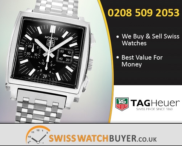 Sell Your Tag Heuer Monaco Watches