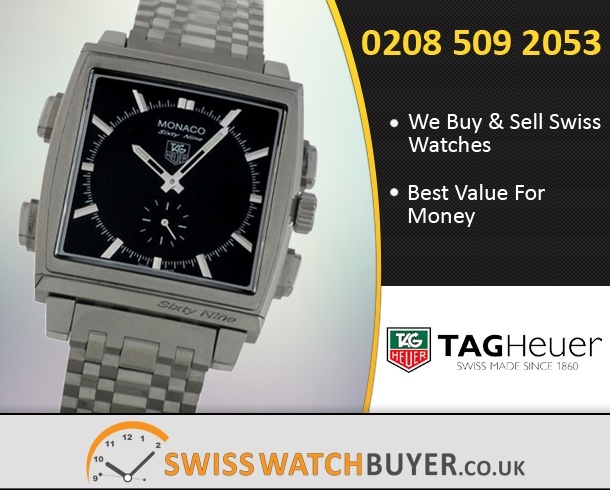 Sell Your Tag Heuer Monaco Watches