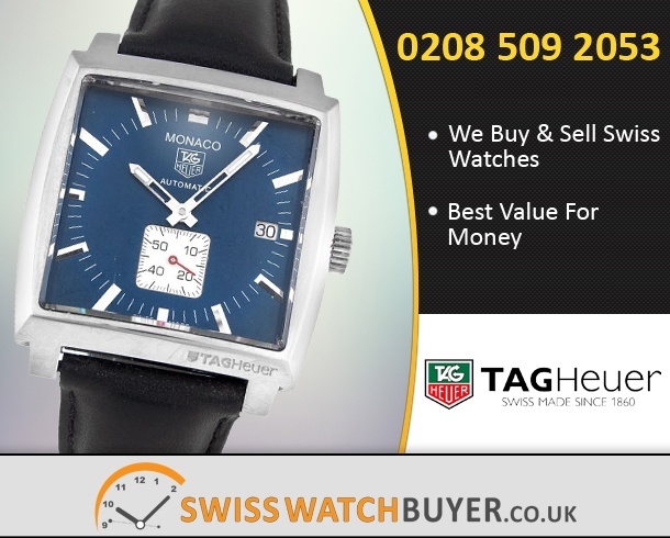 Sell Your Tag Heuer Monaco Watches