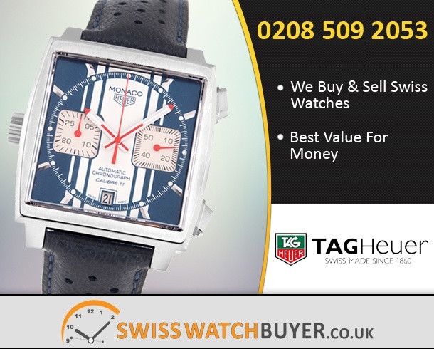 Sell Your Tag Heuer Monaco Watches