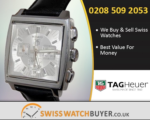 Sell Your Tag Heuer Monaco Watches