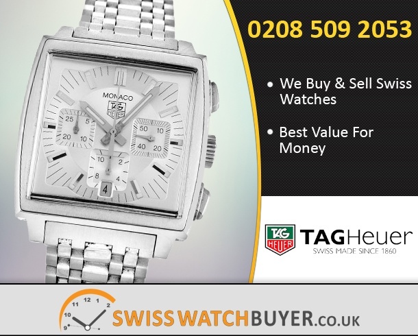 Sell Your Tag Heuer Monaco Watches