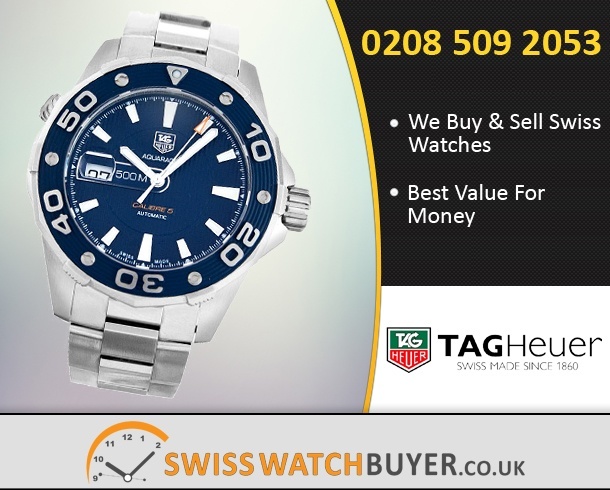 Sell Your Tag Heuer Aquaracer Watches