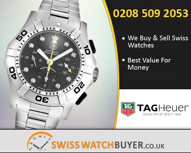 Sell Your Tag Heuer Aquagraph Watches