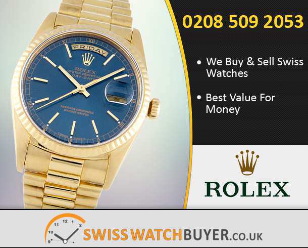 Sell Your Rolex Day-Date Watches