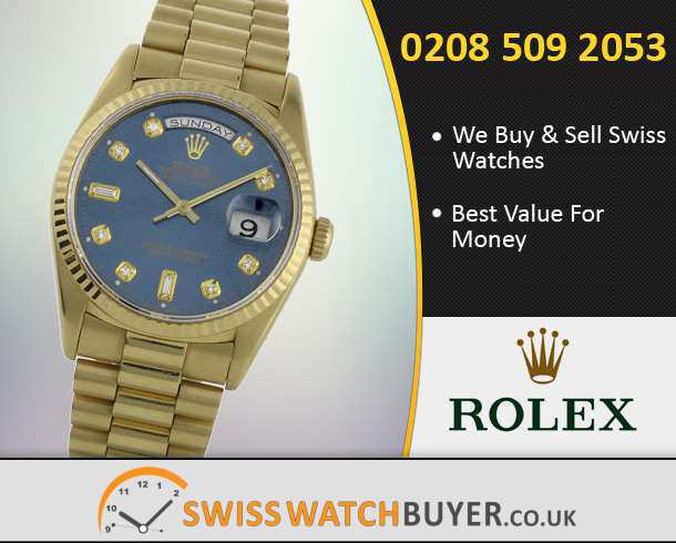 Sell Your Rolex Day-Date Watches