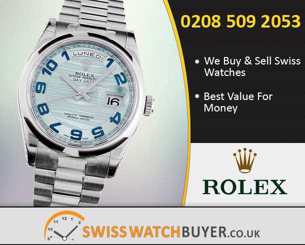 Pre-Owned Rolex Day-Date Watches