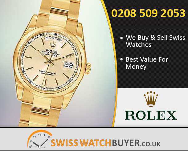 Sell Your Rolex Day-Date Watches