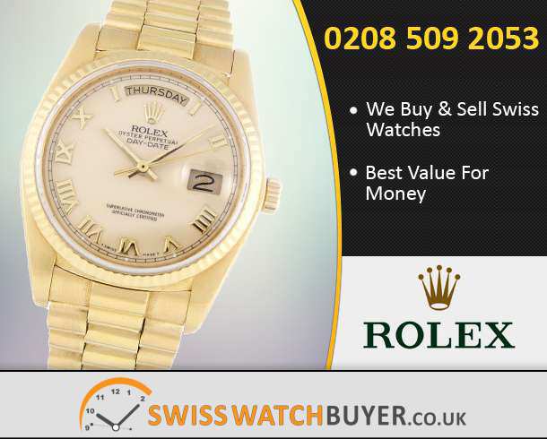 Sell Your Rolex Day-Date Watches