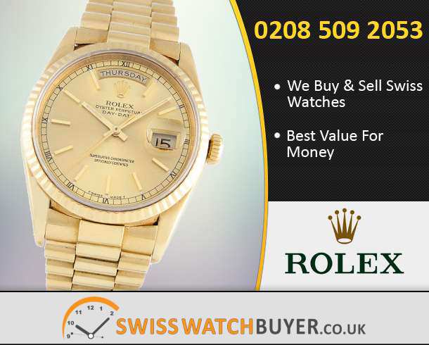 Sell Your Rolex Day-Date Watches