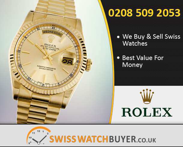 Sell Your Rolex Day-Date Watches