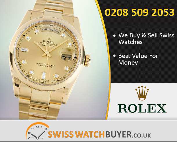Pre-Owned Rolex Day-Date Watches