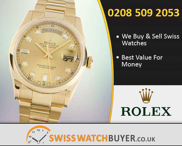 Sell Your Rolex Day-Date Watches