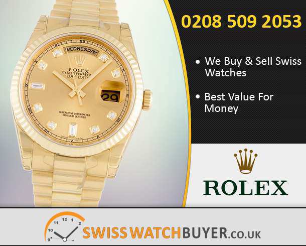 Pre-Owned Rolex Day-Date Watches