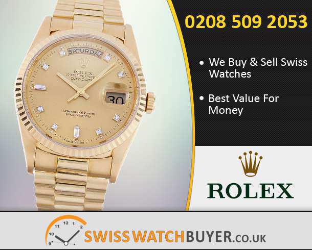 Sell Your Rolex Day-Date Watches