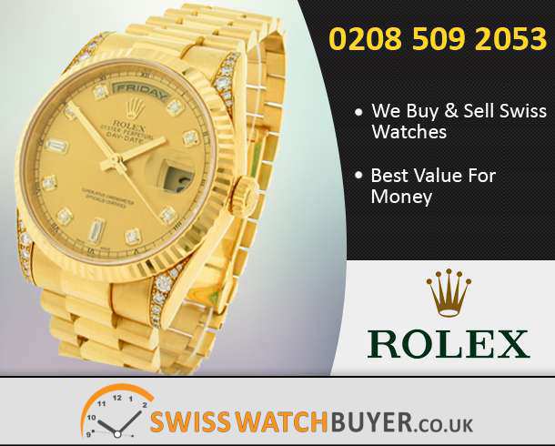 Pre-Owned Rolex Day-Date Watches