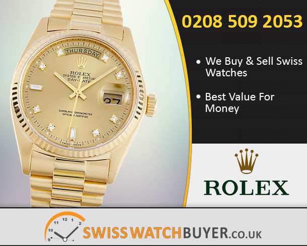 Pre-Owned Rolex Day-Date Watches