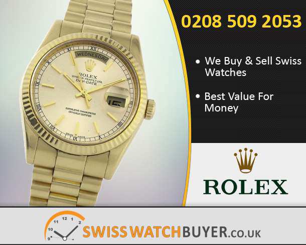 Sell Your Rolex Day-Date Watches