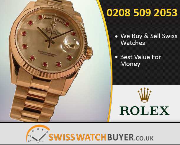 Sell Your Rolex Day-Date Watches