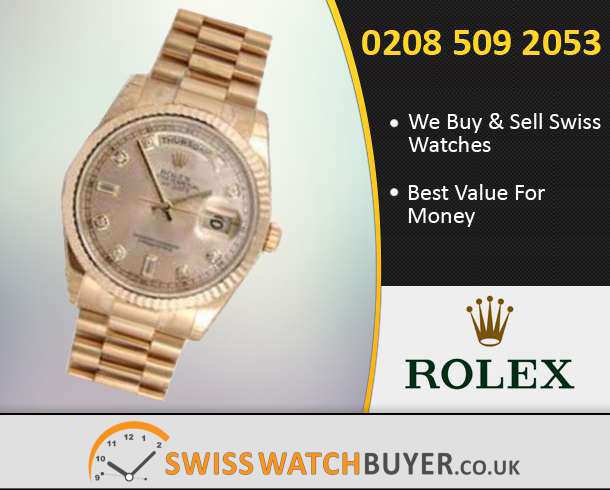 Sell Your Rolex Day-Date Watches