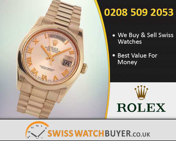 Sell Your Rolex Day-Date Watches